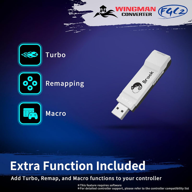 Brook Gaming: Wingman FGC 2 Converter - PS5 [Electronics] Electronics Brook Gaming