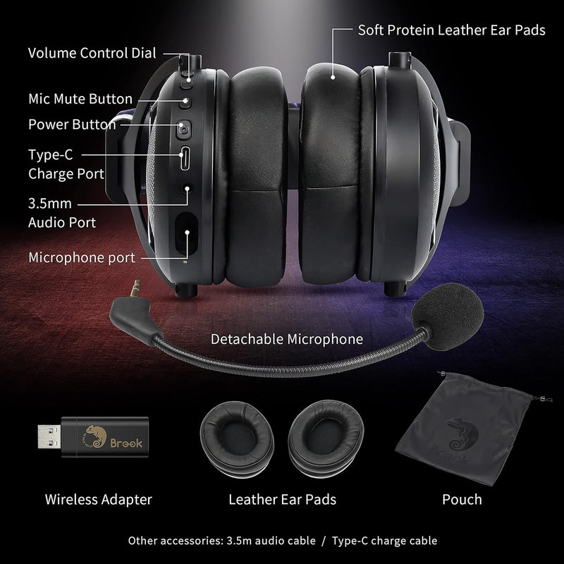 Brook Gaming: Wireless Headset [Electronics] Electronics Brook Gaming   