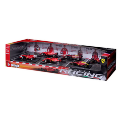 Burago: Ferrari Racing Formula 1 - Exclusive 1:43 Die Cast 6 Pack Set Toys & Games Burago   