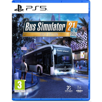 Bus Simulator 21: Next Stop Gold Edition [PlayStation 5] PlayStation 5 Video Game Astragon Entertainment