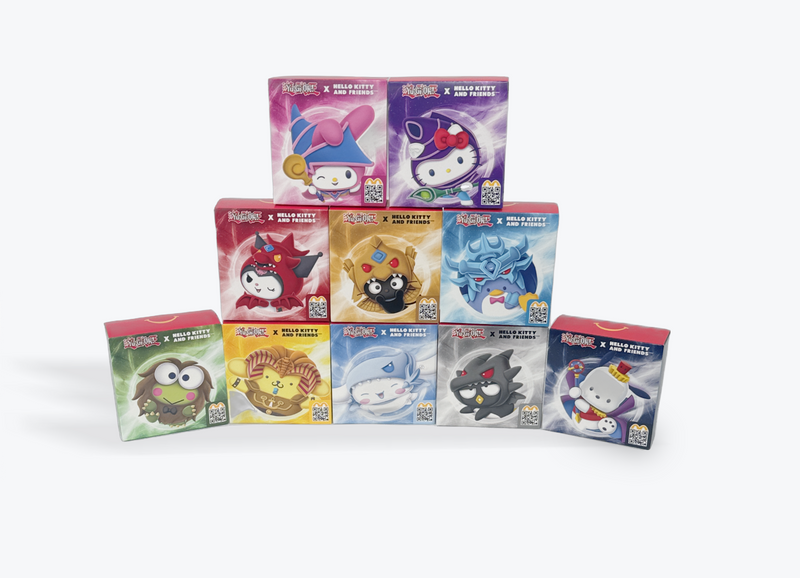 Yu-Gi-Oh x Hello Kitty & Friends x McDonald's Plush Figures - Limited Edition - Complete Set Toys & Games Konami   