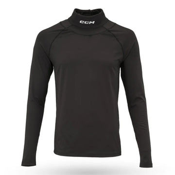 CCM SENIOR Neck Guard Shirt [BLACK] [SMALL] [Sporting Goods] Sporting Goods CCM   