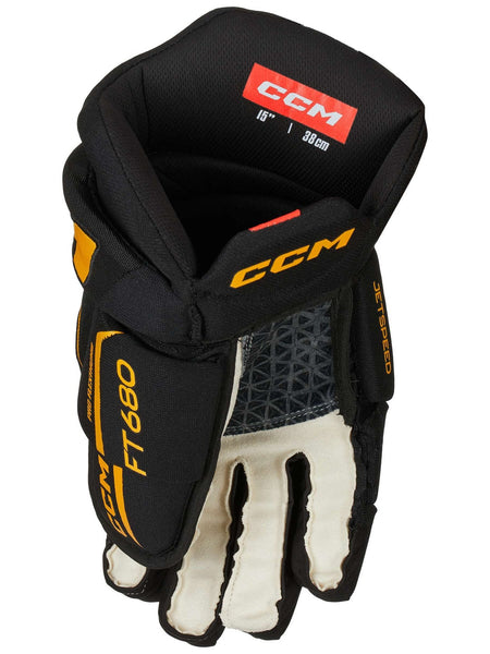 CCM: Jetspeed FT680 Senior 13" Hockey Gloves – Black [Sporting Goods] Sporting Goods CCM