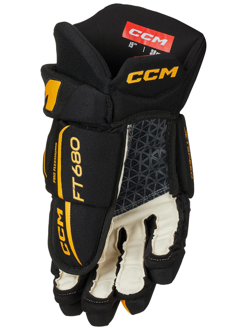 CCM: Jetspeed FT680 Senior 13" Hockey Gloves – Black [Sporting Goods] Sporting Goods CCM