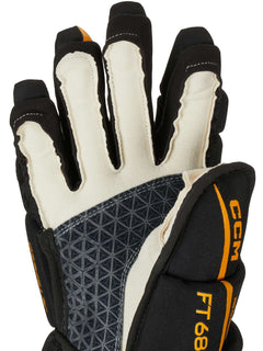 CCM: Jetspeed FT680 Senior 13" Hockey Gloves – Black [Sporting Goods] Sporting Goods CCM