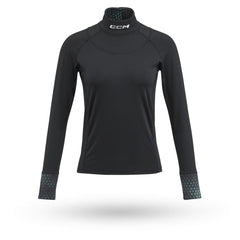 CCM: Women's Neck Guard Shirt Black - [Large] [Sporting Goods] Sporting Goods CCM