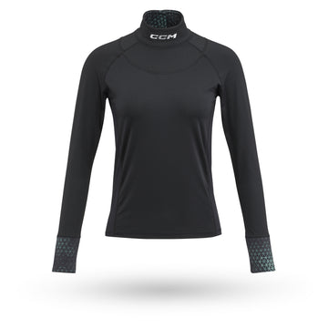 CCM: Women's Neck Guard Shirt Black [Small] [Sporting Goods] Sporting Goods CCM