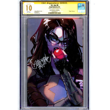 GI Joe: #6 [Rose Besch CGC 10 Signature Series Fan Expo Foil Virgin] 2025 Comics Image Comics
