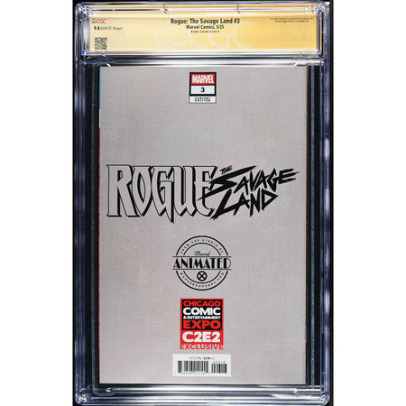 Rogue The Savage Land: #3 [Brooks C2E2 CGC 9.4 Signature Series CVR A] 2025 Comics Marvel Comics