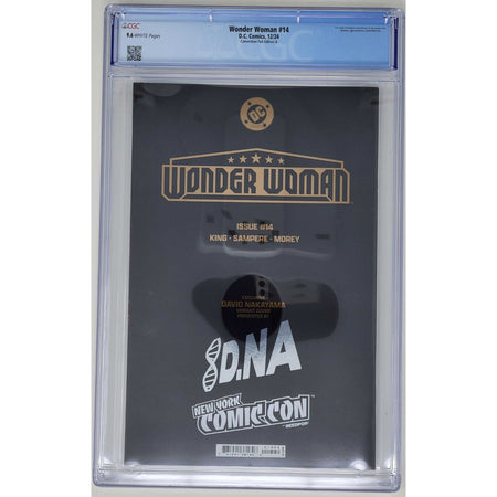 Graded: Wonder Woman: #14 [CGC 9.6 David Nakayama NYCC Exclusive Foil Cover B] 2024 Comics DC Comics