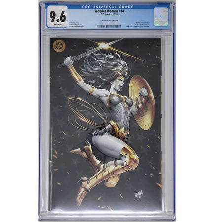 Graded: Wonder Woman: #14 [CGC 9.6 David Nakayama NYCC Exclusive Foil Cover B] 2024 Comics DC Comics