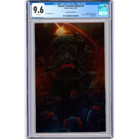 Venom: #3 [CGC 9.6 New York Comic Con Foil Facsimile] 2024 Comics Marvel Comics