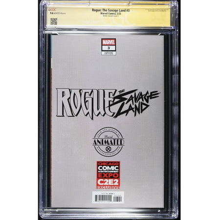 Rogue The Savage Land: #3 [Brooks C2E2 CGC 9.6 Signature Series CVR C] 2025 Comics Marvel Comics