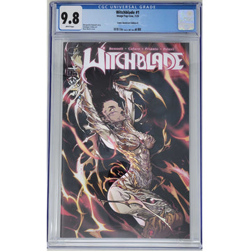 Witchblade #1 [CGC 9.8 Rose Besch SDCC Comic Sketch Art CVR D] 2024 Comics Image Comics