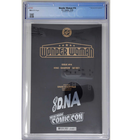Graded: Wonder Woman #14 [CGC 9.8 David Nakayama NYCC Exclusive Foil Cover B] 2024 Comics DC Comics