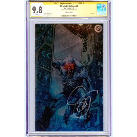 Absolute Batman: #8 [Scott Snyder CGC 9.8 Signature Series Earls Fan Expo] 2025 Comics DC Comics