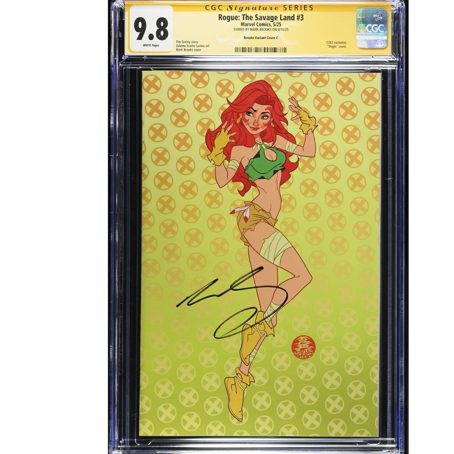 Rogue The Savage Land: #3 [Brooks C2E2 CGC 9.8 Signature Series