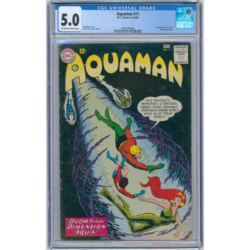 Aquaman #11 [Nick Cardy CGC 5.0] 1963 Comics DC Comics