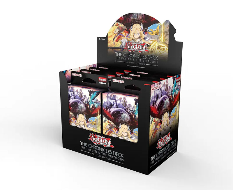Yu-Gi-Oh! TCG: The Chronicles Deck: The Fallen & The Virtuous (All-Foil) 1st Edition Deck Card Game Konami
