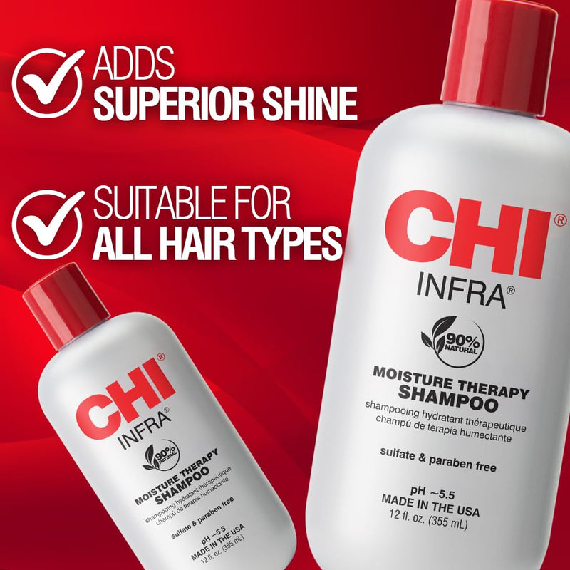 CHI Infra: Moisture Therapy Shampoo 355ml / 12oz [Beauty] Beauty CHI