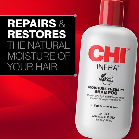 CHI Infra: Moisture Therapy Shampoo 355ml / 12oz [Beauty] Beauty CHI