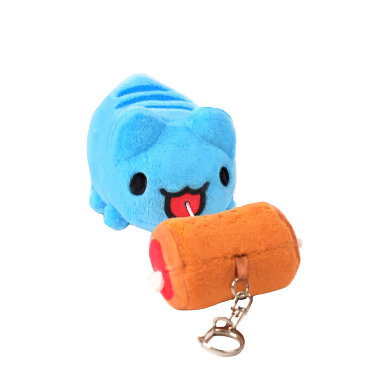 Bugcat Capoo: Capoo Eating Meat Pull String Plush Toy Plushies Bugcat Capoo