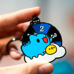 Bugcat Capoo: Capoo Spinner Number Dial Keychain Accessories Bugcat Capoo