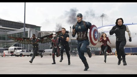 Captain America: Civil War [Blu-Ray 2D + 3D] Blu-Ray 3D Movie Marvel   
