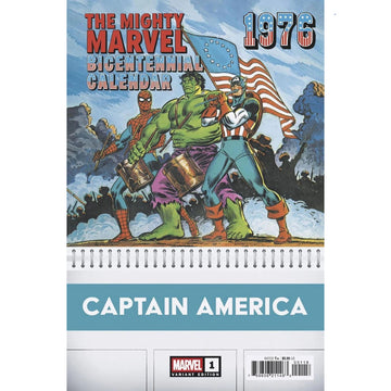 Captain America: #1 [John Romita Sr Bicentennial - 1:50] 2025 Comics Marvel Comics