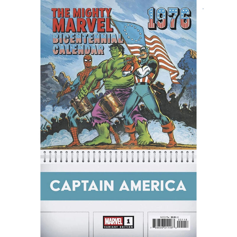 Captain America: #1 [John Romita Sr Bicentennial - 1:50] 2025 Comics Marvel Comics