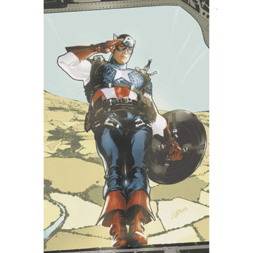 Captain America: #1 [Pablo Villalobos Virgin - 1:200] 2025 Comics Marvel Comics