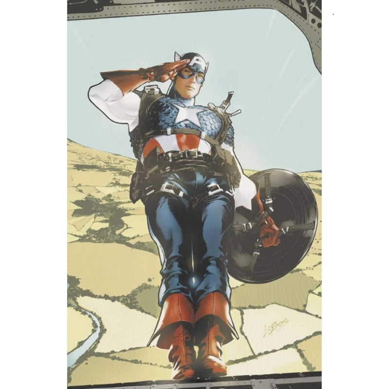 Captain America: #1 [Pablo Villalobos Virgin - 1:200] 2025 Comics Marvel Comics