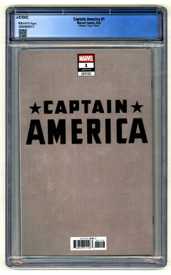 Captain America: #1 [Villalobos CGC 9.8 Virgin - 1:200] 2025 Comics Marvel Comics