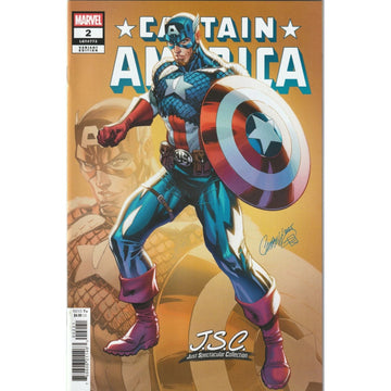 Captain America: #2 [J Scott Campbell CVR B] 2025 Comics Marvel Comics