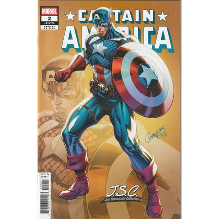 Captain America: #2 [J Scott Campbell CVR B] 2025 Comics Marvel Comics