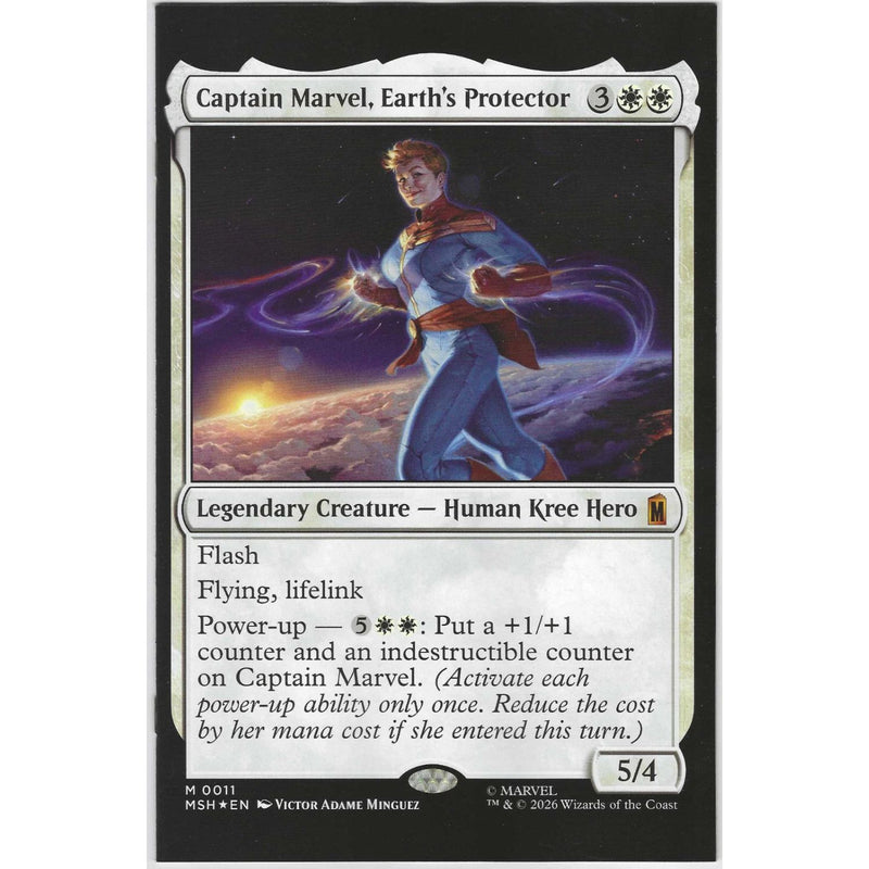 Captain Marvel Dark Past: #3 [Victor Adame Minguez MTG CVR C] 2026