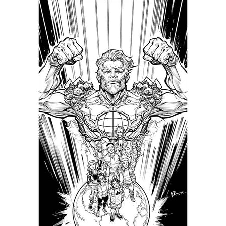 Captain Planet: #2 [Chad Hardin CVR M - 1:7] 2025 Comics IDW Publishing