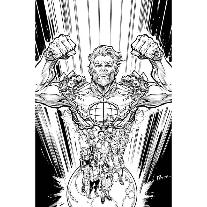Captain Planet: #2 [Chad Hardin CVR M - 1:7] 2025 Comics IDW Publishing