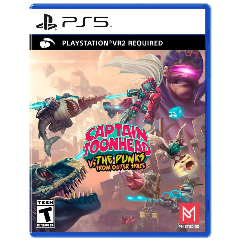 Captain Toonhead vs The Punks From Outer Space - PSVR2 [PlayStation 5] PlayStation 5 Video Game PM Studios