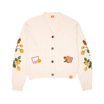 Milk Mocha Bear: Berry Cardigan Cardigan Milk Mocha Bear