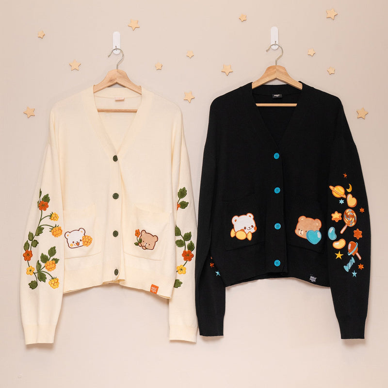 Milk Mocha Bear: Candy Stars Cardigan Cardigan Milk Mocha Bear