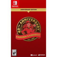 Carmen Sandiego 40th Anniversary Edition [Nintendo Switch] Nintendo Switch Video Game Maximum Games