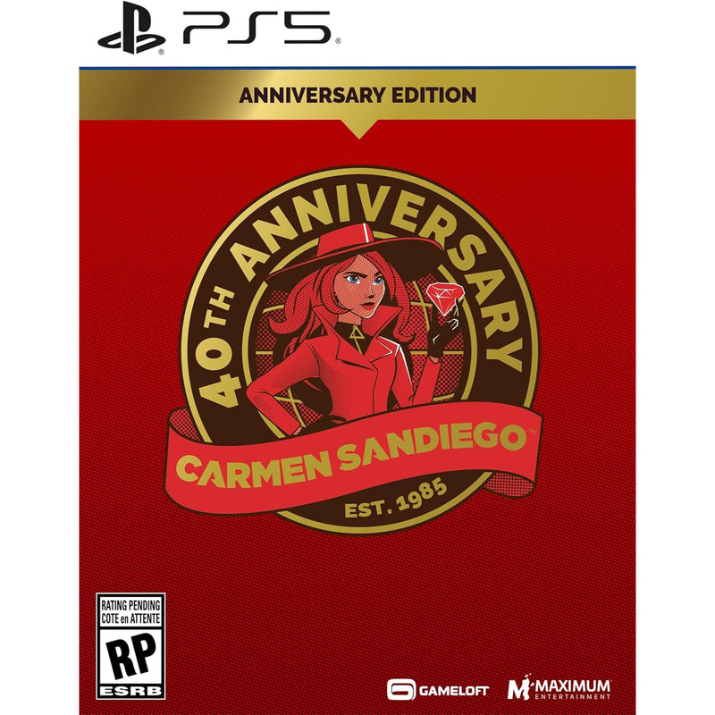 Carmen Sandiego 40th Anniversary Edition [PlayStation 5] PlayStation 5 Video Game Maximum Games