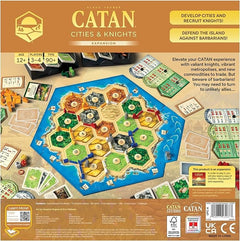 Catan: Cities and Knights Game Expansion - 6th Edition [Board Game, 3-4 Players] Board Game Catan Studios