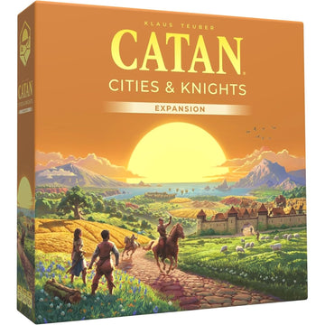 Catan: Cities and Knights Game Expansion - 6th Edition [Board Game, 3-4 Players] Board Game Catan Studios