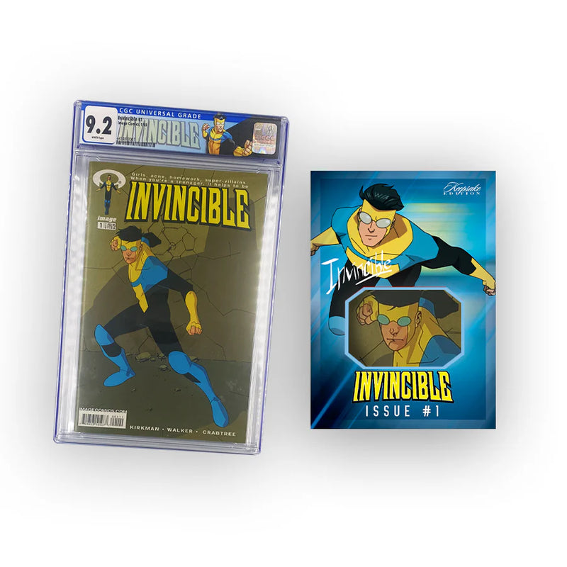 Keepsake Invincible Season 1 2025 TCG: Premiere Edition Hobby Booster Box - 16 Packs Card Game Keepsake