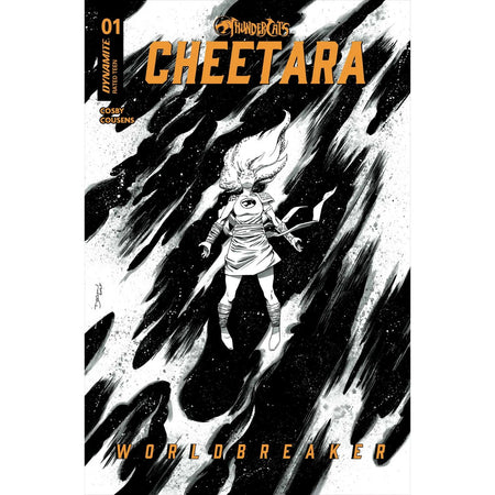 Cheetara Worldbreaker: #1 [Declan Shalvey Line Art CVR L - 1:10] 2025 Comics Dynamite Entertainment