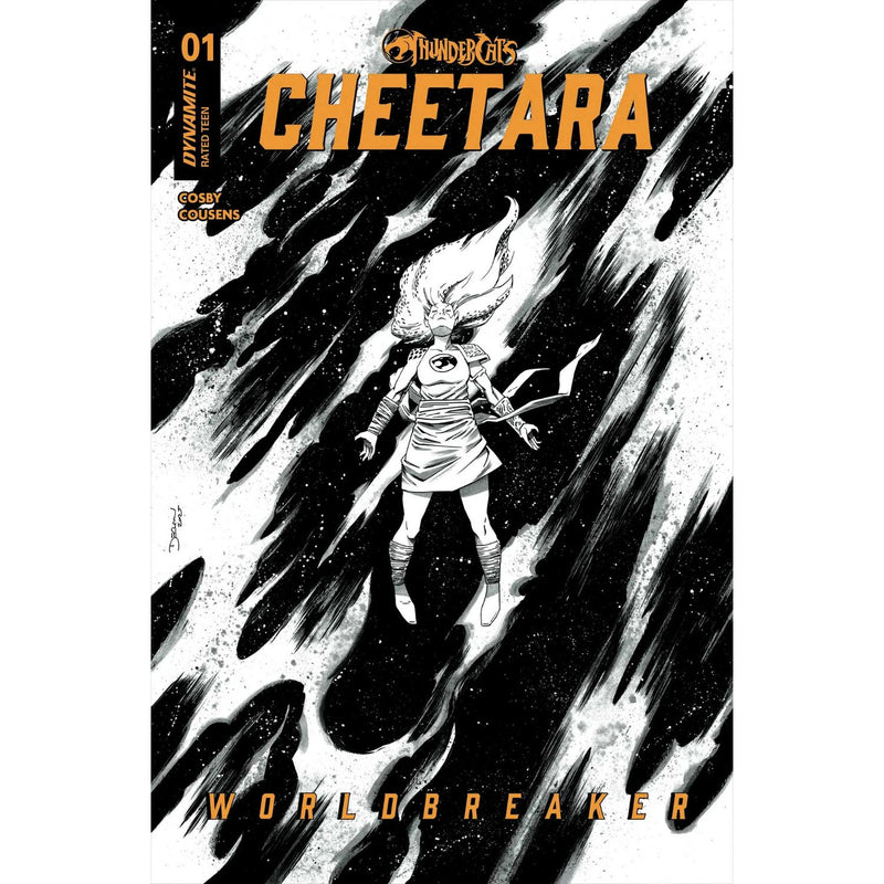 Cheetara Worldbreaker: #1 [Declan Shalvey Line Art CVR L - 1:10] 2025 Comics Dynamite Entertainment