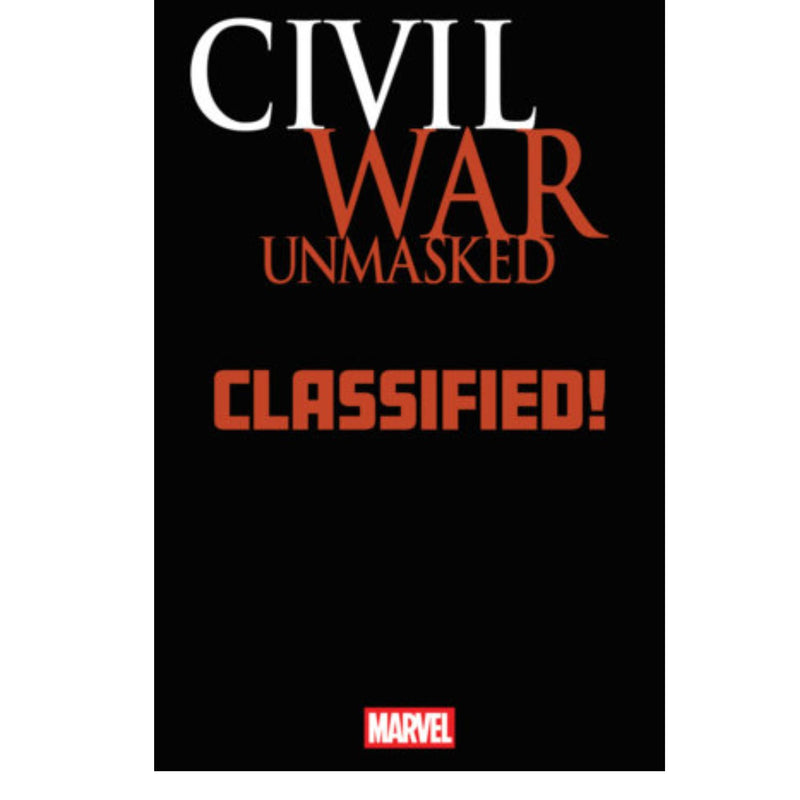 **image artist Civil War Unmasked: #2 [Classified MTG - 1:50] 2026 Comics Marvel Comics