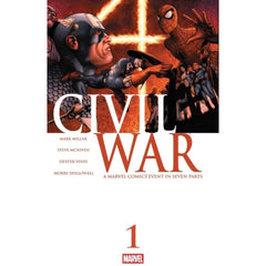 Civil War: #1 [Steve McNiven CVR A Foil Facsimilie] 2025 Comics Marvel Comics